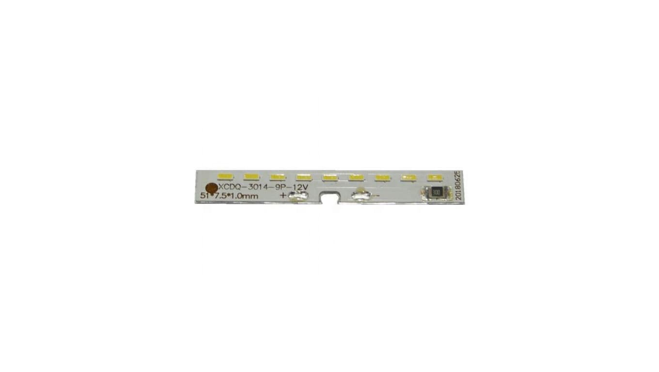 

Moduł 9 led smd 2835 1,5W Beryl Ontario 12VDC ciepły 3000K do lamp led / opraw schodowych