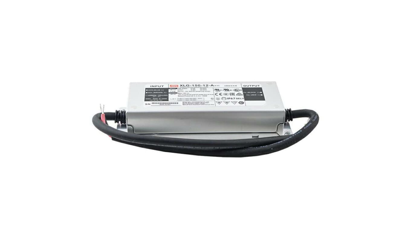 

Zasilacz MeanWell 150W 12VDC 12,5A XLG-150-12-A IP67 filtr PFC