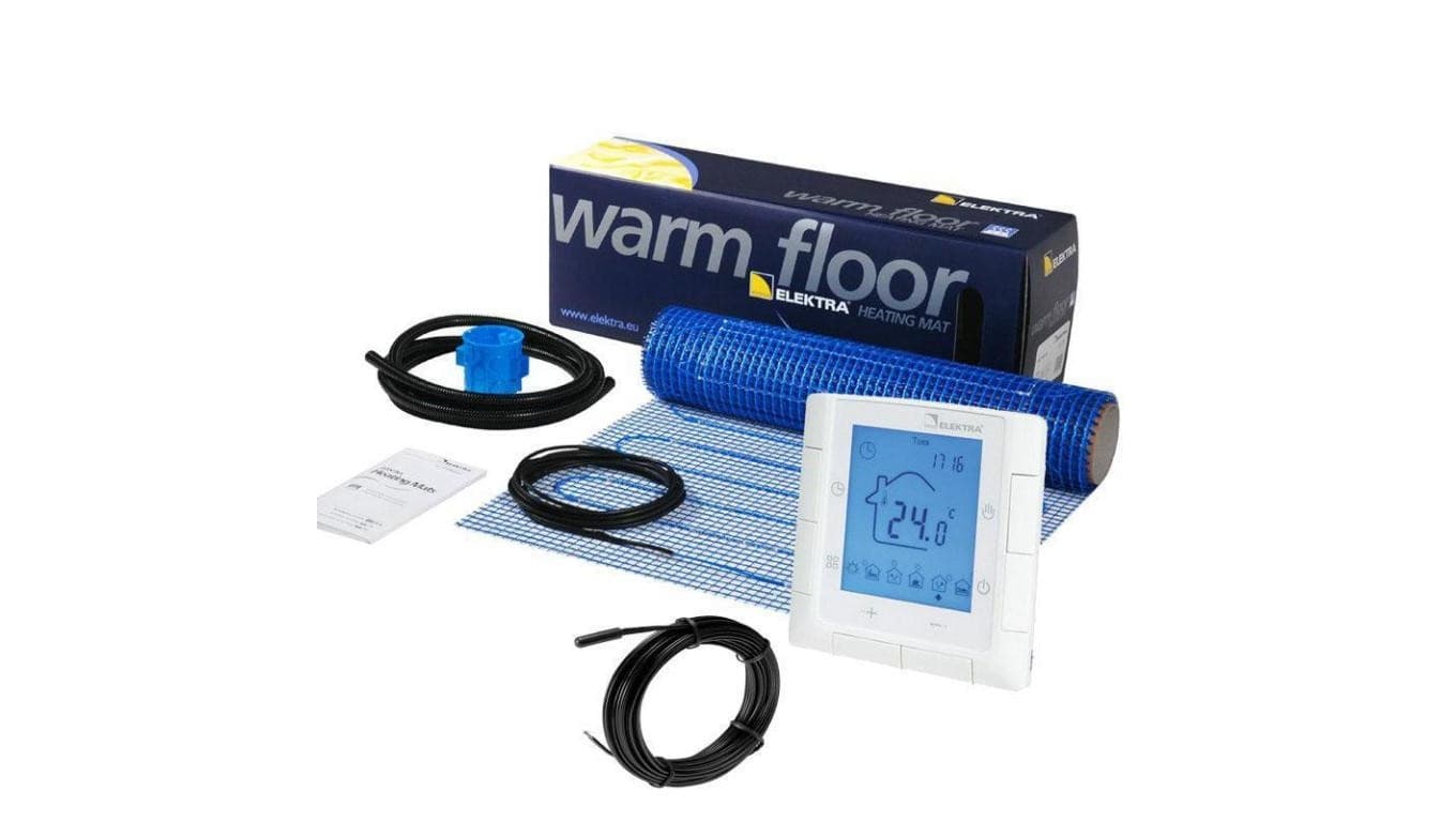 

ELEKTRA MD pakiet mata grzejna 160W/m2 3,0m2 480W + programator kontroler temperatury ELR-20