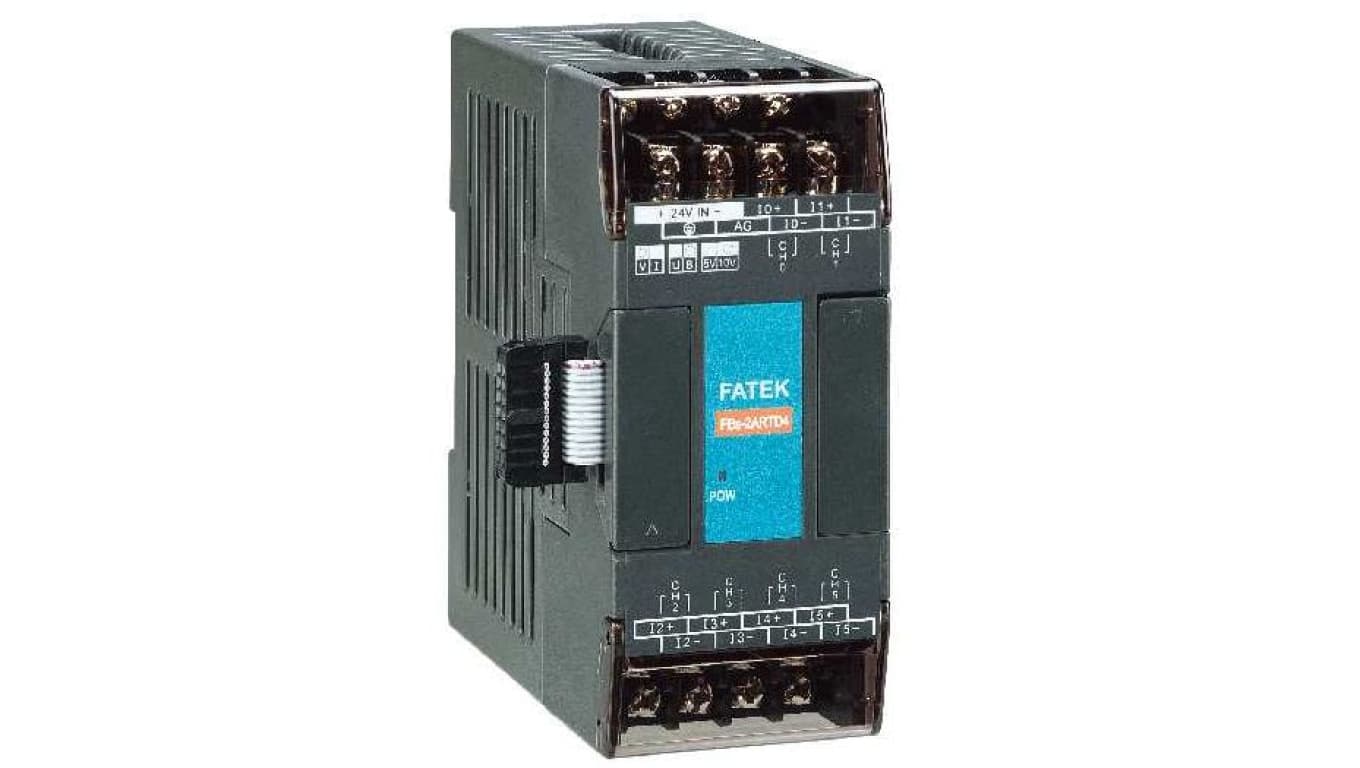 

Moduł 2 x analog., 4x rtd FBs-2A4RTD