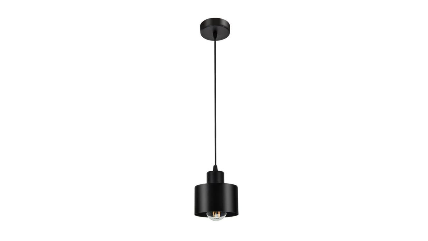 

Lampa LOFT ABI W2 czarna 1xE27 wisząca