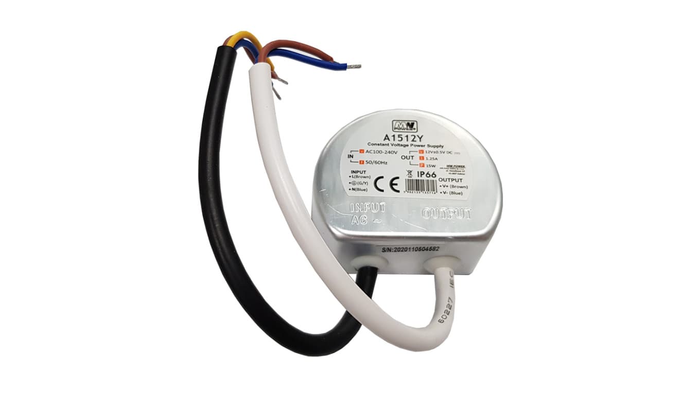 

ZASILACZ IMPULSOWY 12V/1.25A-TP MW POWER