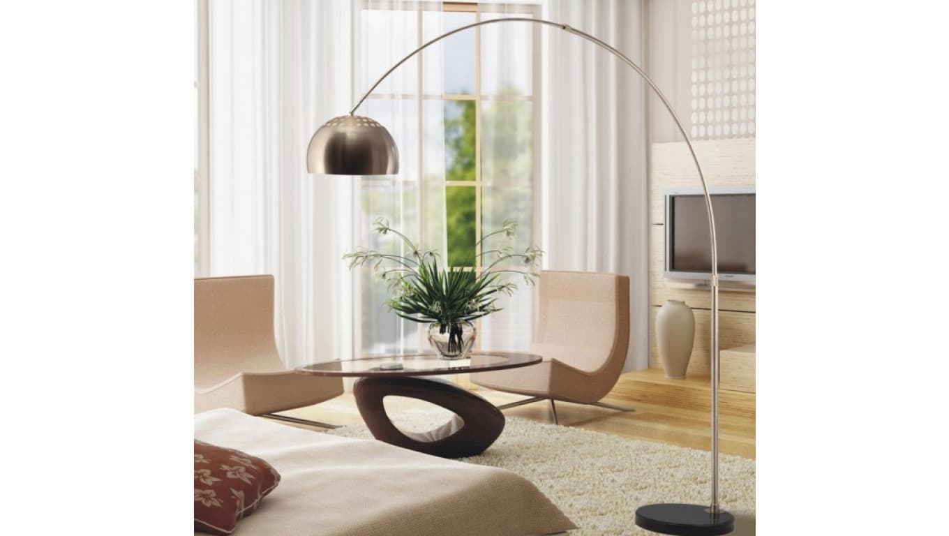 

Abigali Lampa podłogowa Żyrafa Giraffe 190H Chrom, ABIGALI-FLS-E27
