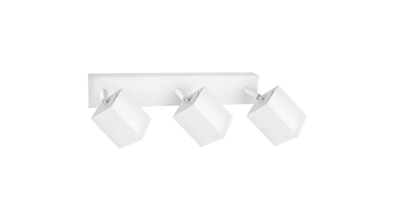 

Lampa OSCAR-W/W biała z białym przegubem 3xgu10 potrójna