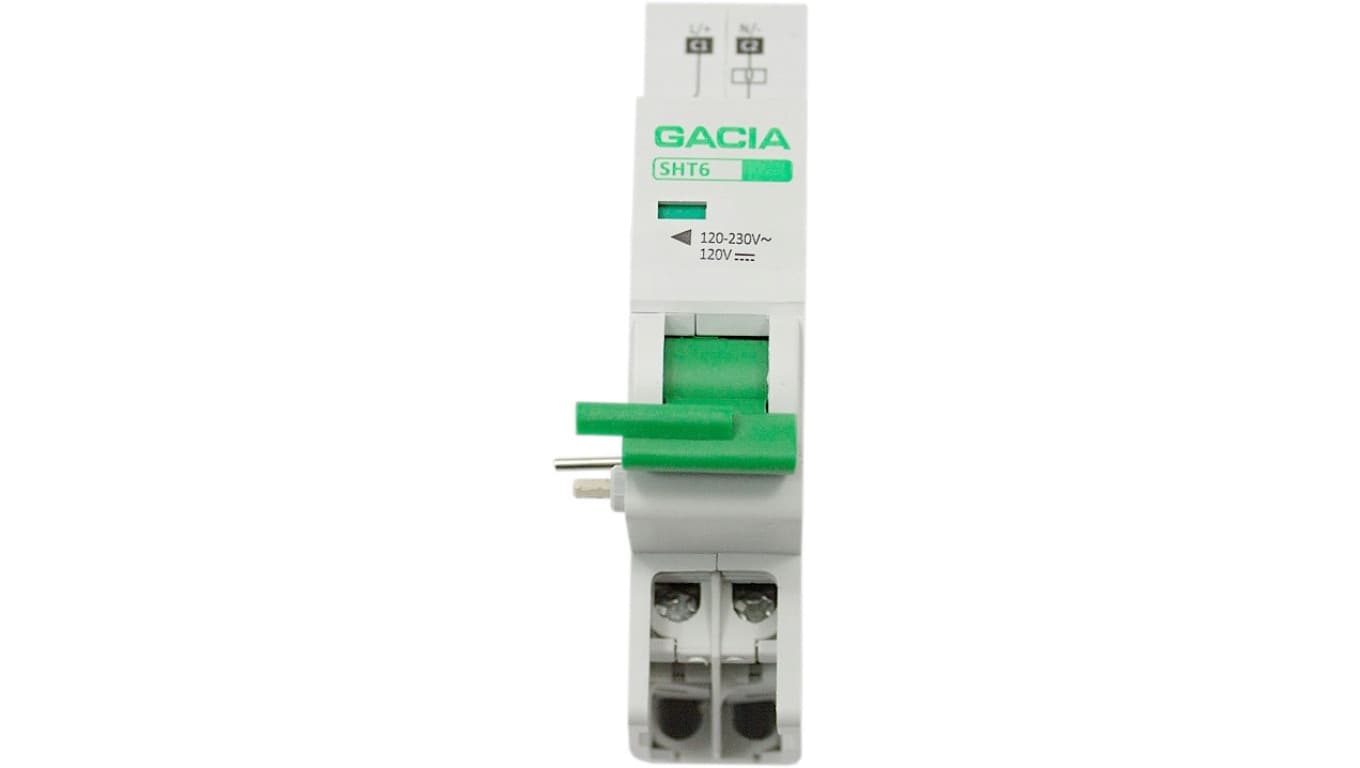 

Wyzwalacz wzrostowy do wyłączników nadprądowych GACIA SHT6 AC 120-320V
