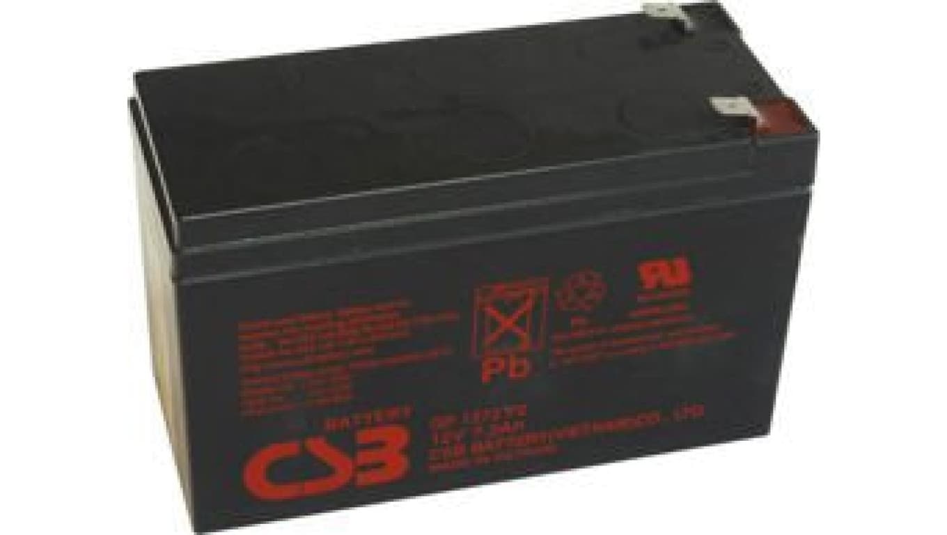 

Akumulator żelowy CSB GP1272F2 12V 7,2Ah AGM bezobsługowy GP1272F2