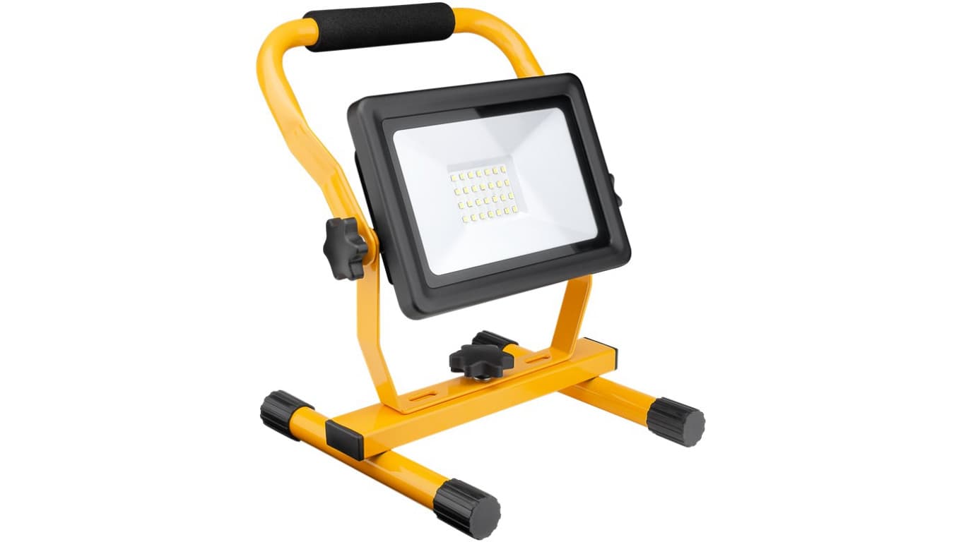 

Reflektor budowlany LED na stojaku, 30 W 49982