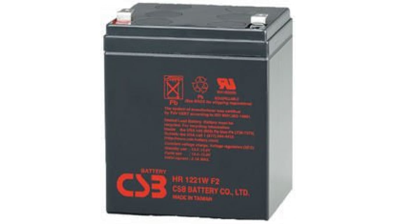 

Akumulator żelowy CSB 12V 5,3Ah HR1221W F2 AGM bezobsługowy HR1221WF2
