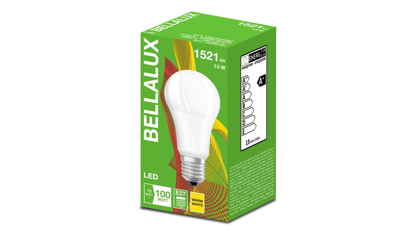 

Żarówka LED E27 13W ECO CL A FR 100 827 non-dim 1521lm 2700K 4058075484955