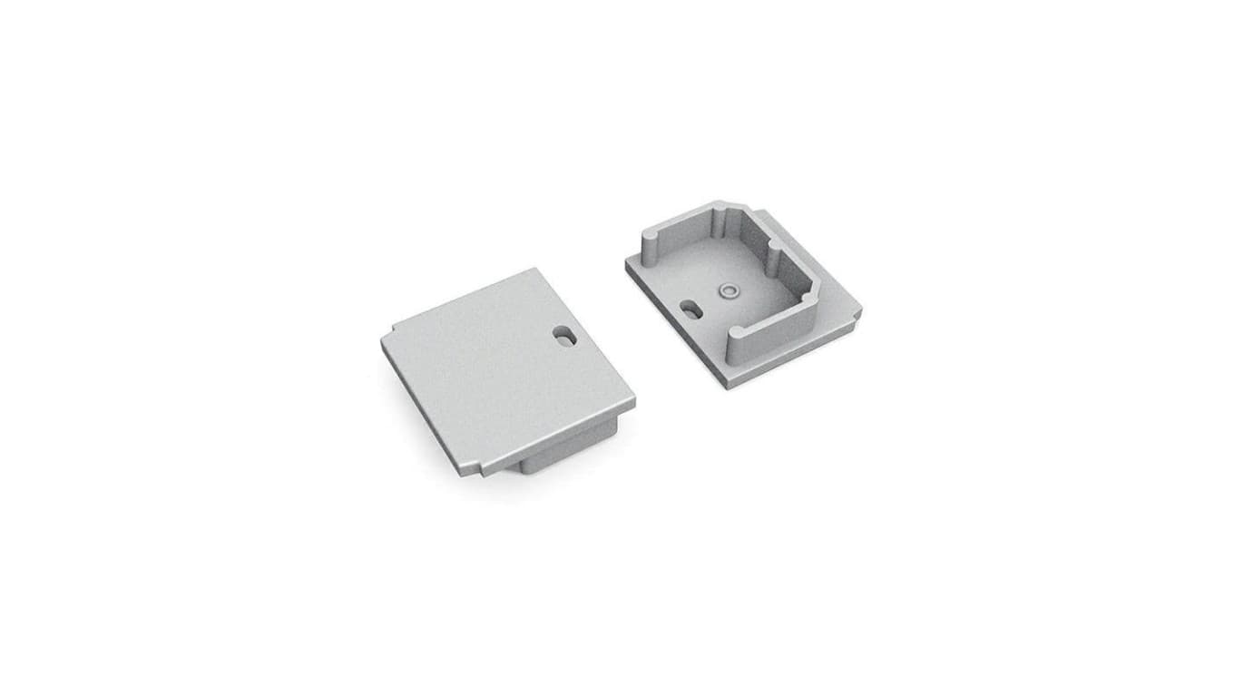

Zaślepka LINEA-IN20 trimless 1szt srebrna z otworem