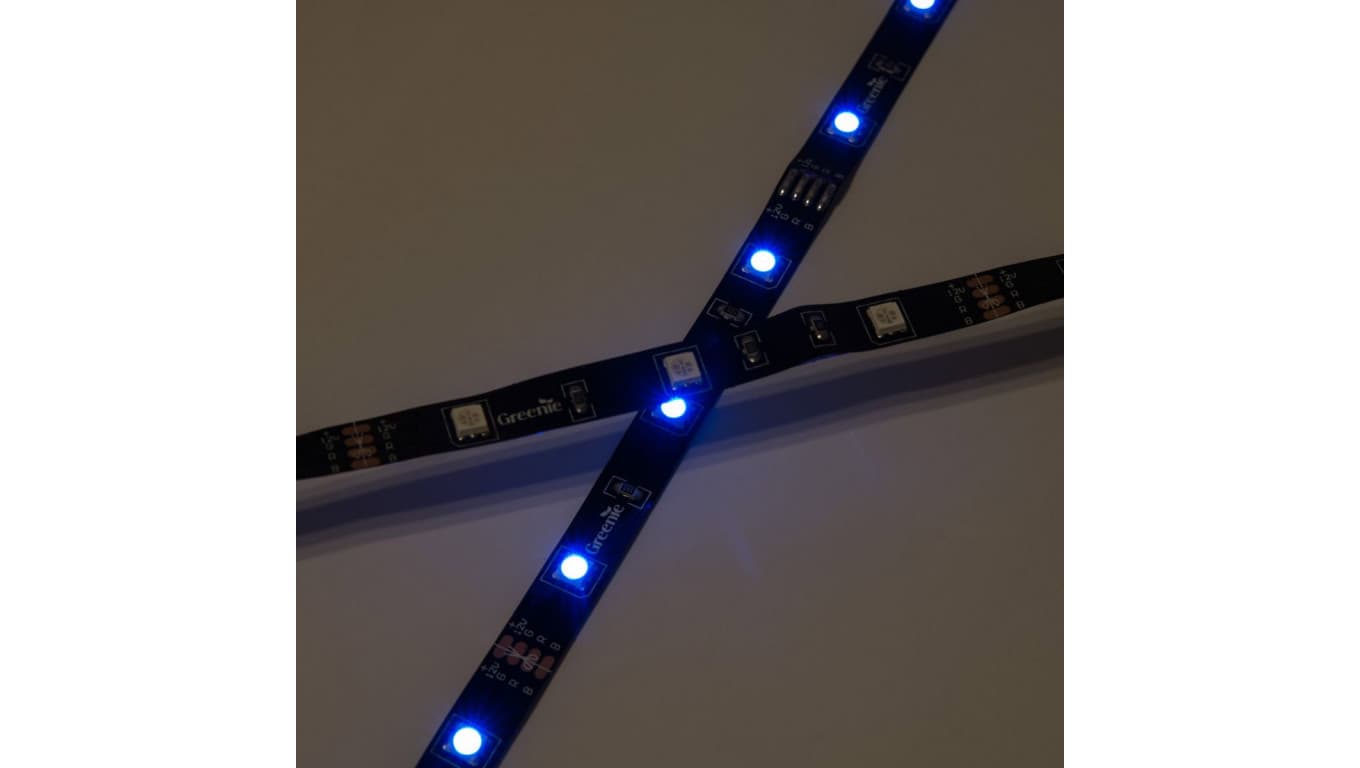 

Greenie Taśma LED Greenie 30x5050SMD 7,2W/m Czarne PCB RGB rolka 5m, TL207RGB-B