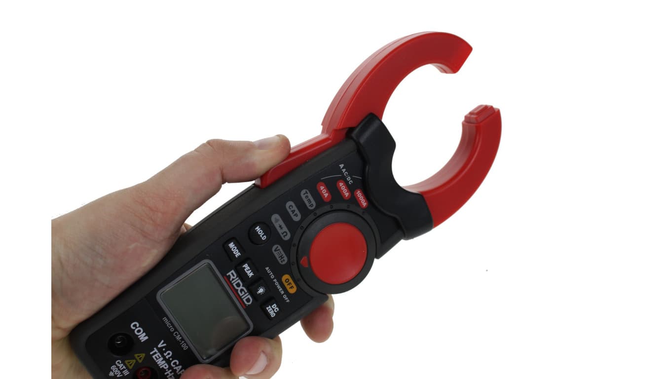 

Cyfrowy miernik cęgowy micro CM-100 RIDGID
