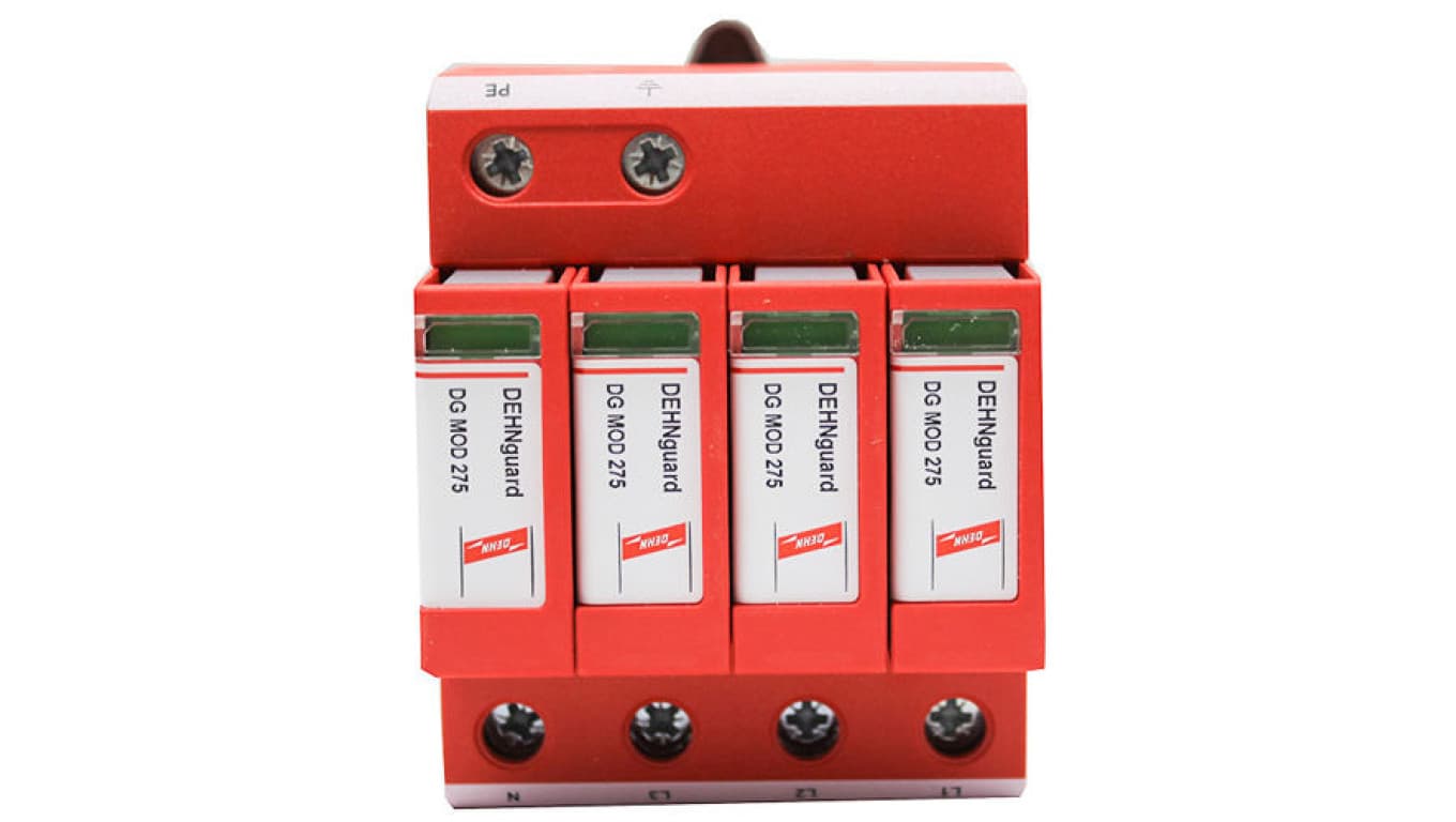 

Ogranicznik przepięć C Typ 2 4P 20kA 1,5kV DEHNguard M TNS 275 952400