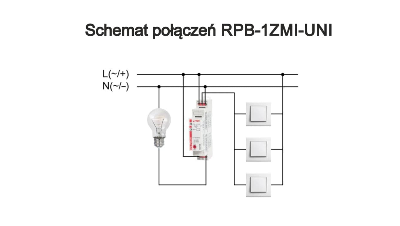 

Przekaźnik bistabilny z pamięcią 80A (20 ms) 1Z 16A RPB-1ZMI-UNI 864393, 20 ms) 1z 16a rpb-1zmi-uni 86439