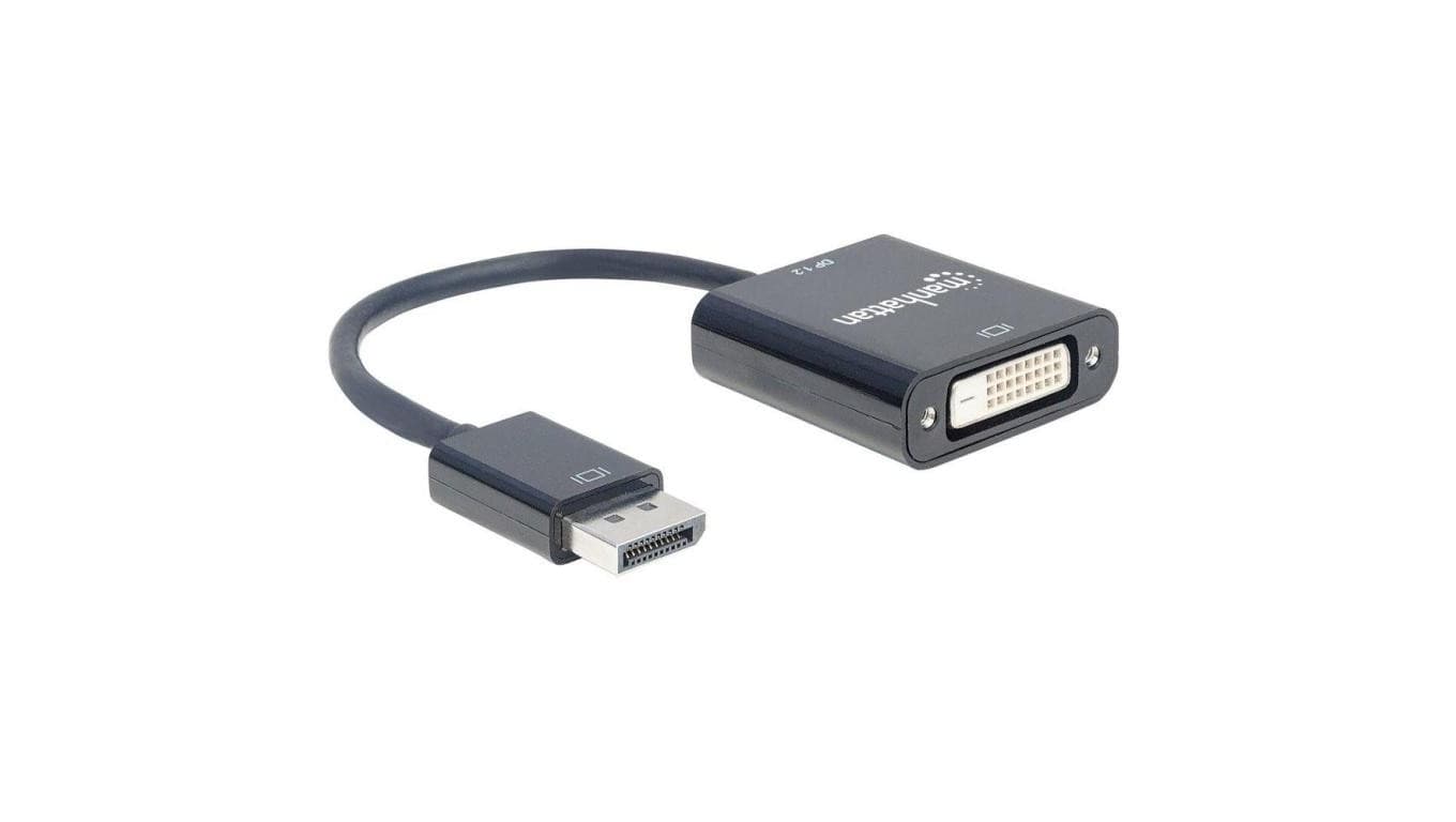 

Adapter DisplayPort 1.2a na DVI-D 24+1 Aktywny 23cm