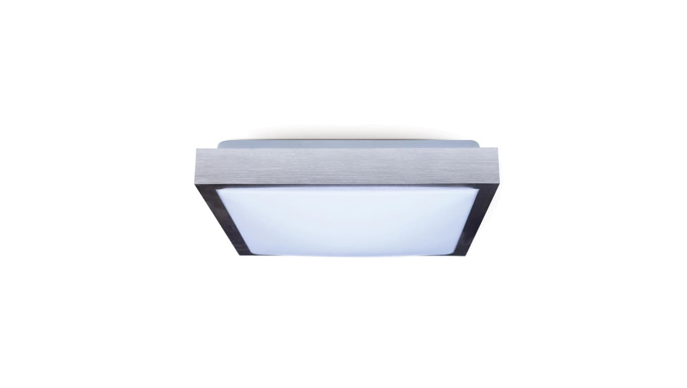 

Plafon oprawa Samira-S 2 x E27 kwadrat lampa aluminiowa 300 x 300mm Premiumled