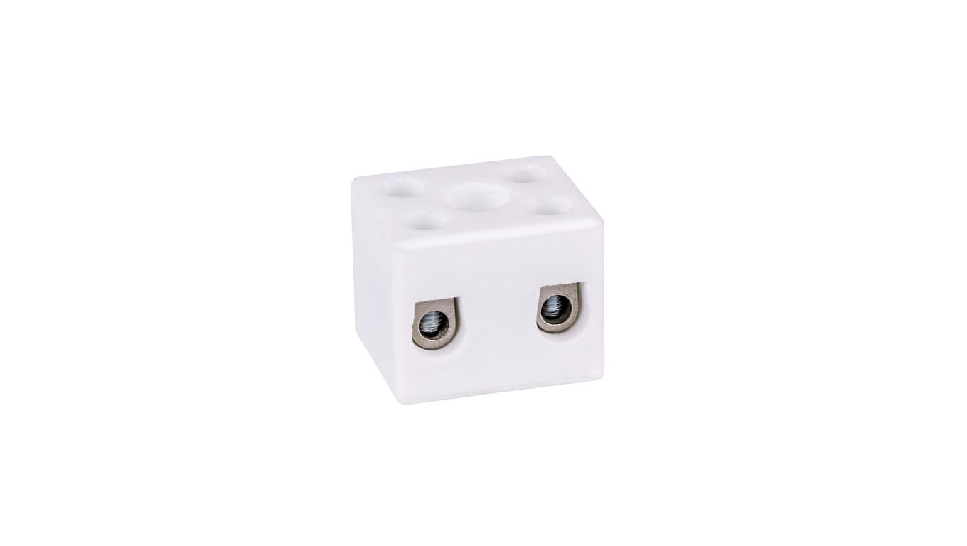 

Złączka gwintowa porcelanowa 6mm2 2 tory biała CPO-10A-2P 80013516