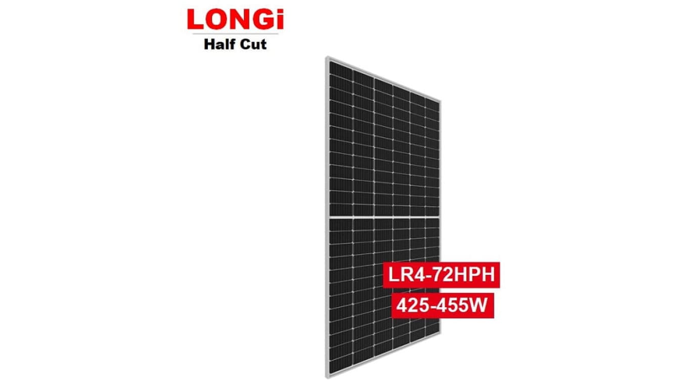 

Moduł fotowoltaiczny LONGI 455W 2094x1038x35mm LR4-72HIH 6BB Half Cut MONO