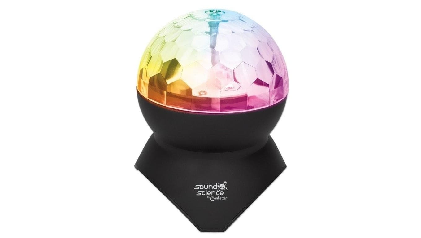 

Kula Disco LED z Głośnikiem Bluetooth MP3 USB/MicroSD Radio
