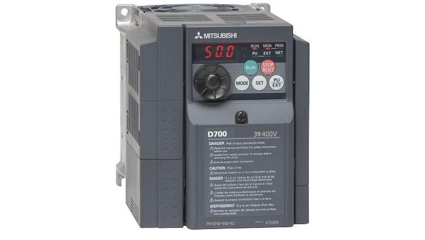 

Falownik trójfazowy Mitsubishi 1,5kW 3x380-480V FR-D740-036SC-EC