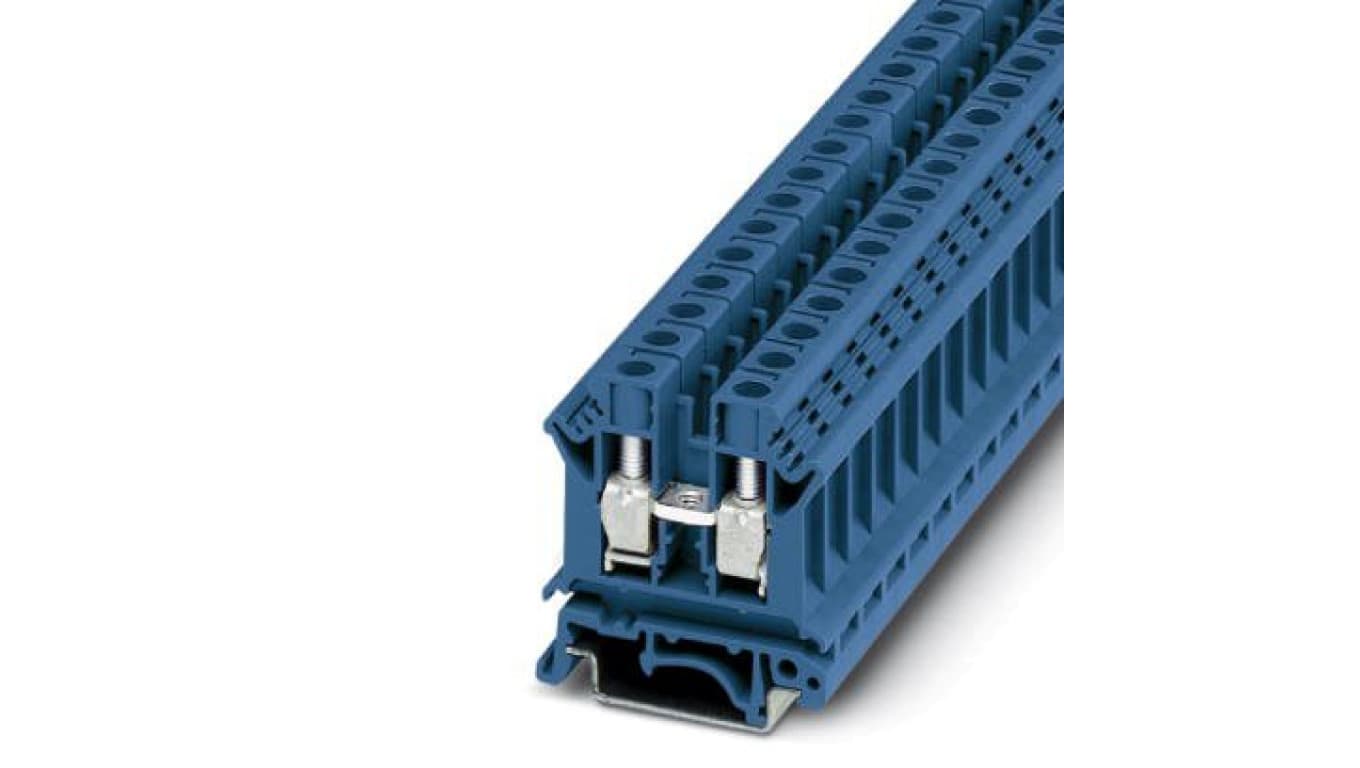 

ZZłączka szynowa 2-przewodowa 10mm2 57A 800V niebieska TB 10 I BU Essential 3057694