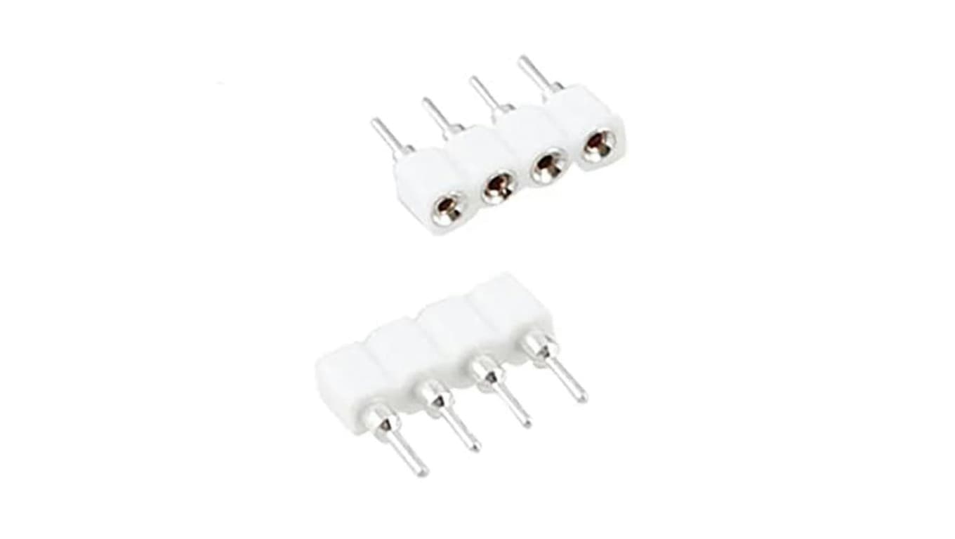 

Złączka do taśmy led rgb 4-pin żeńska grzebyk 1szt