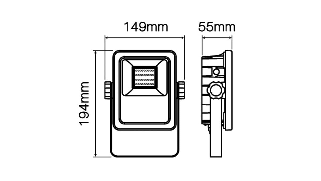 

Naświetlacz LED line PROJECT 16W 1760lm 4000K /470508/