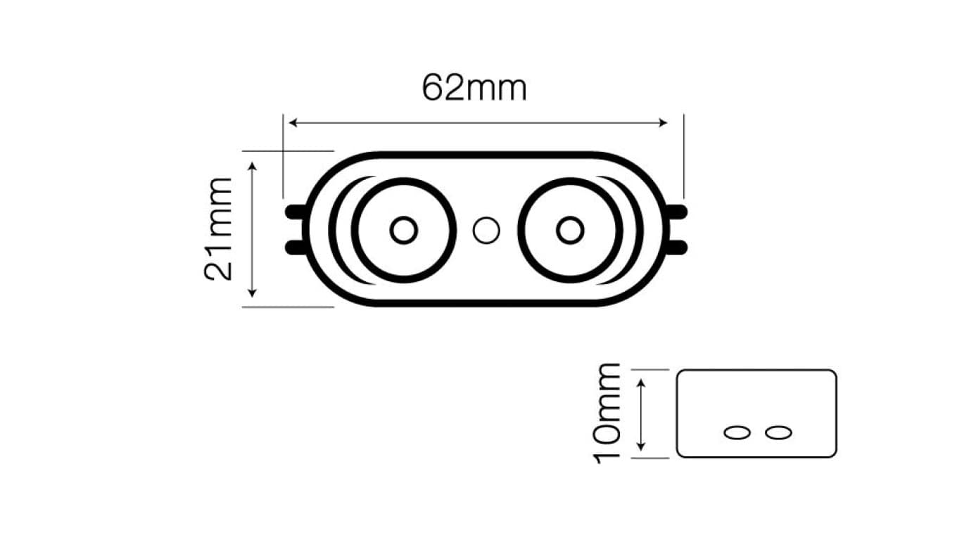 

Moduł LED line OPTO 2x SMD2835 12V 2W 6000-6500K /243417/