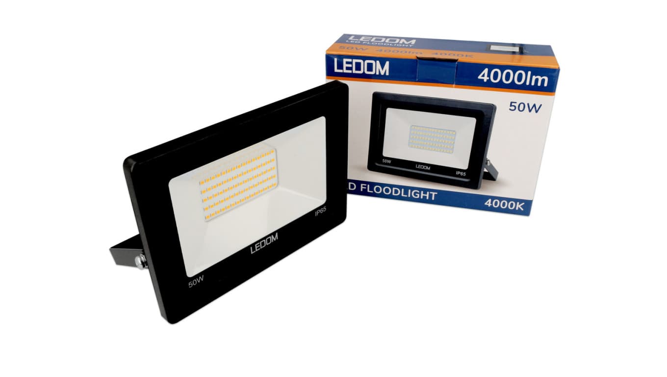 

Naświetlacz LEDOM 220-240V 50W 4000lm 4000K /470423/