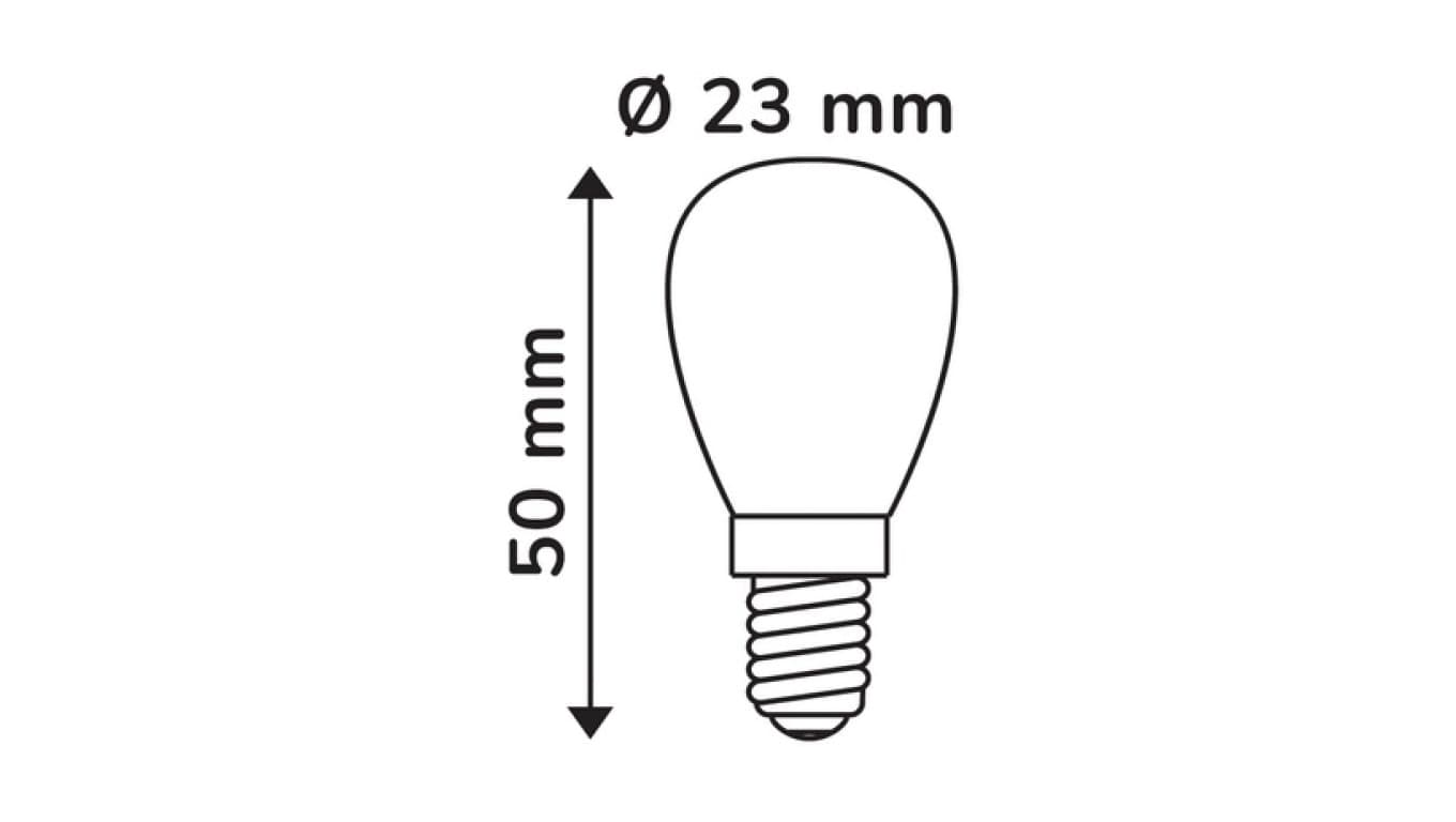 

Źródło światła LEDOM E14 220-240V 2W 130lm 4000K /247897/