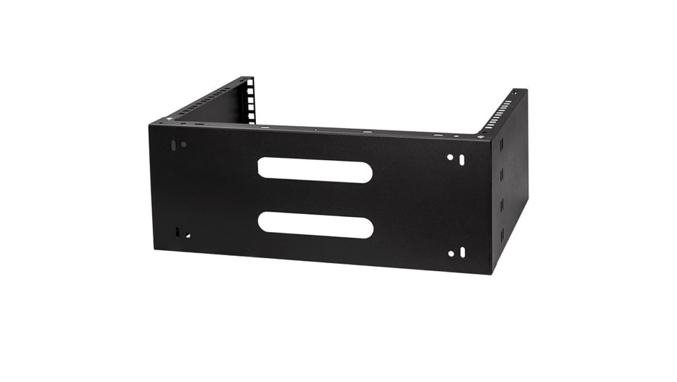 

Uchwyt ścienny do urządzeń RACK 19 cali 4U 330mm czarny NEKU