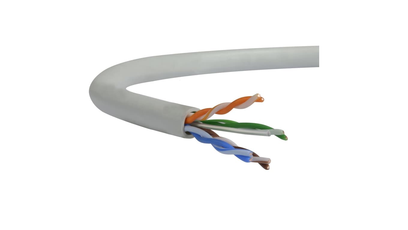 

Kabel teleinformatyczny UTP kat.6 U/UTP 4x2x0,54 350MHz NEKU /100m/