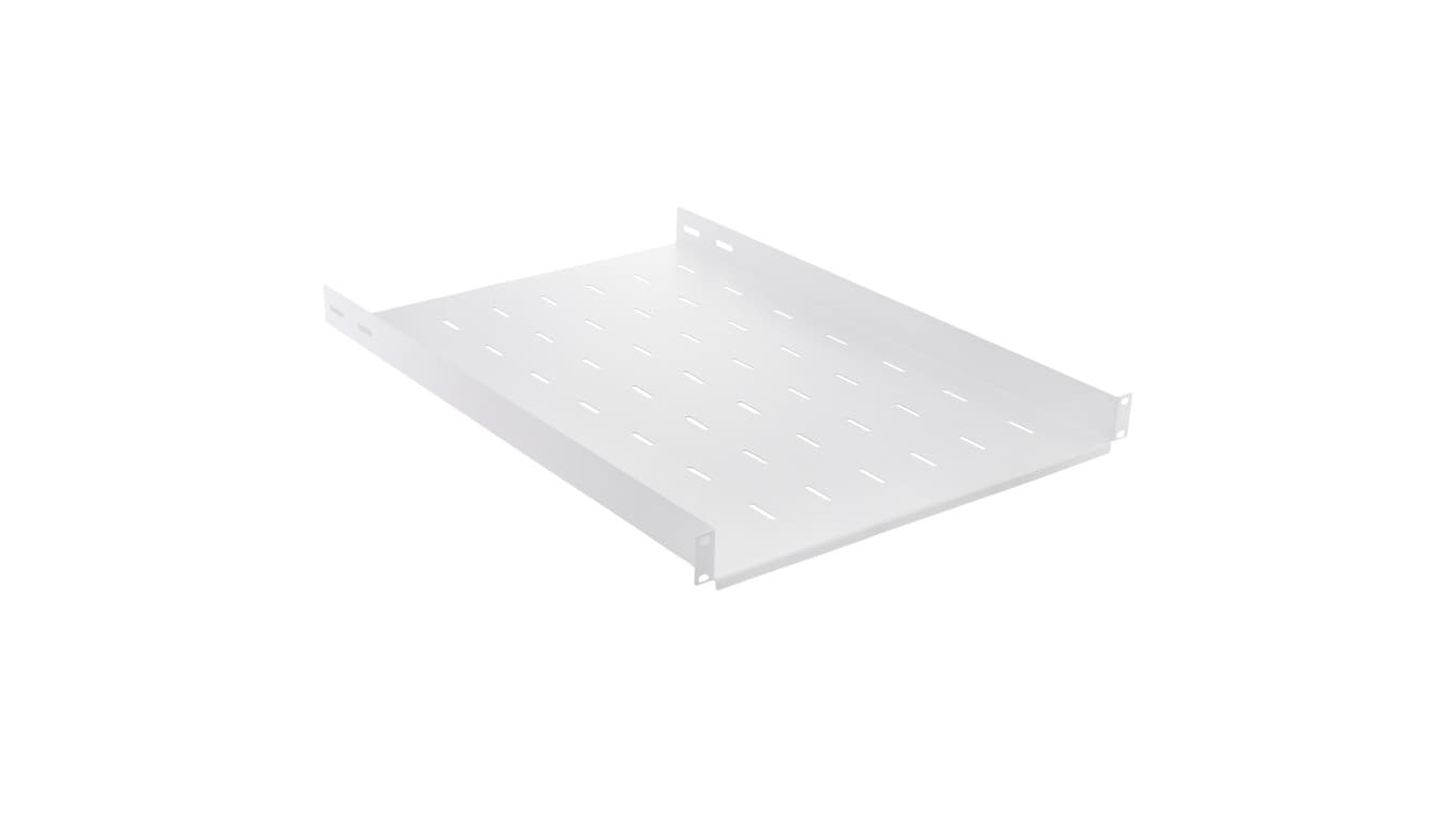 

Półka regulowana do szafy RACK 19 cali 1U 650mm szara NEKU