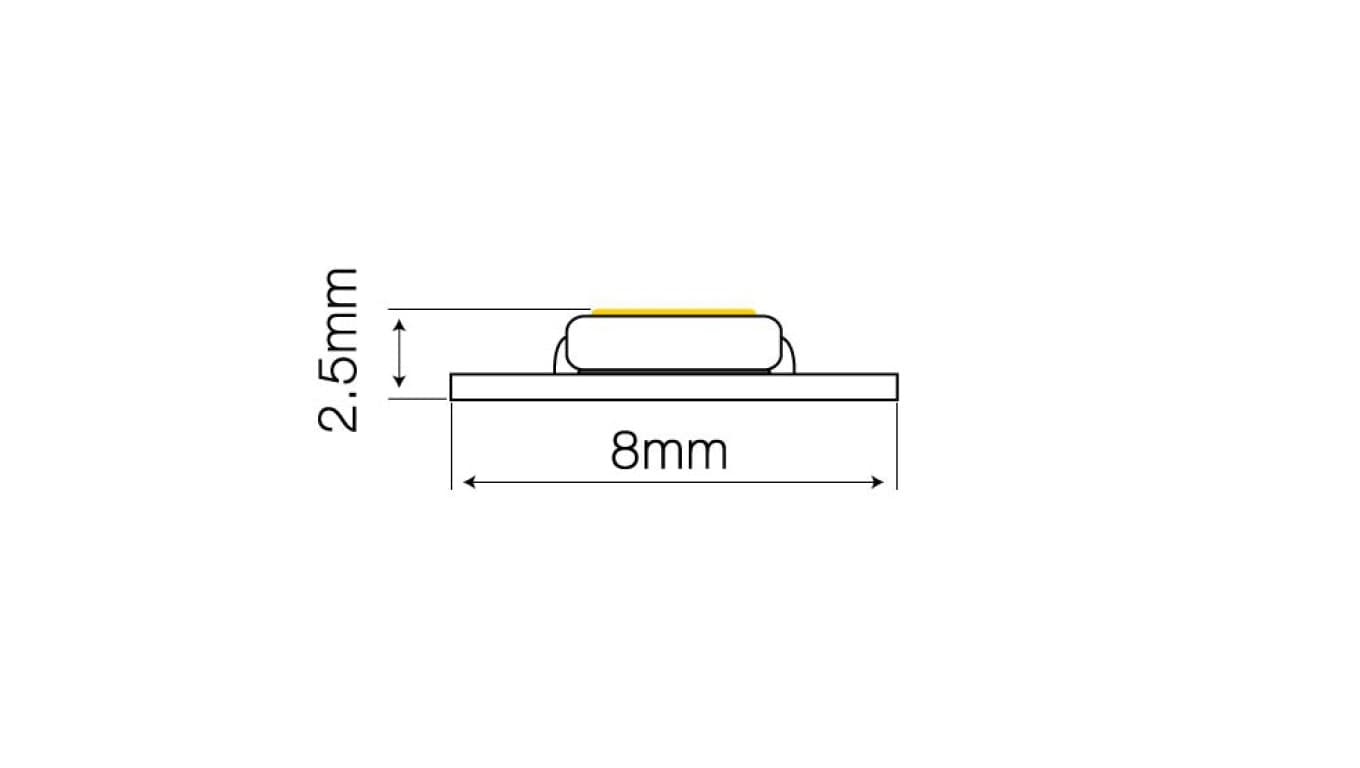 

Taśma LED line 150 SMD3528 12V 6200-6700K 240010/5m/