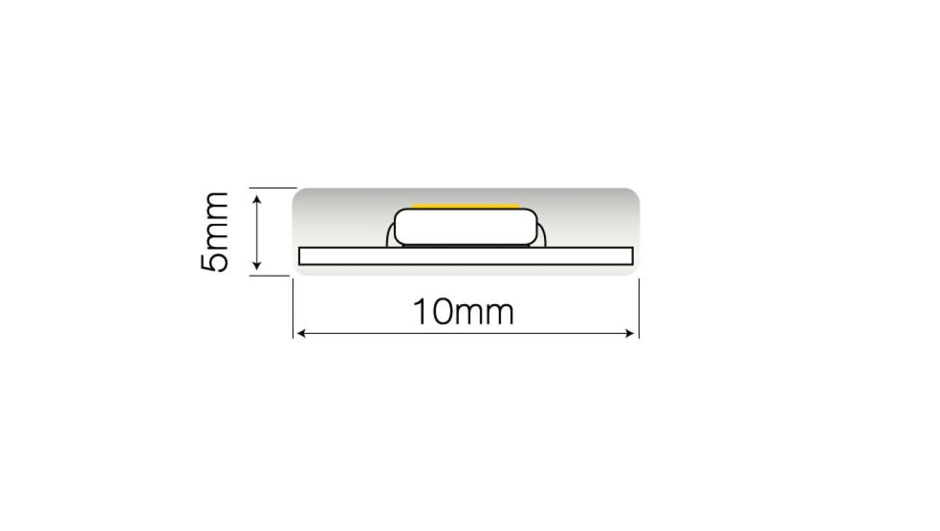 

Taśma LED line 300 SMD3528 12V 2865-3025K IP67 241468/5m/