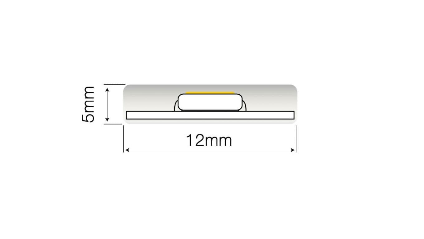 

Taśma LED line 150 SMD5060 12V RGB IP67 241444/5m/