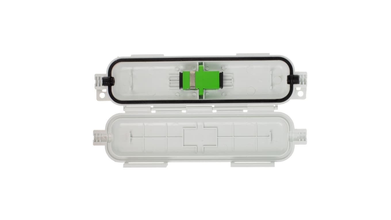 

Mufa światłowodowa FO FTTH dla 1x SC simplex MINI IP65 NEKU