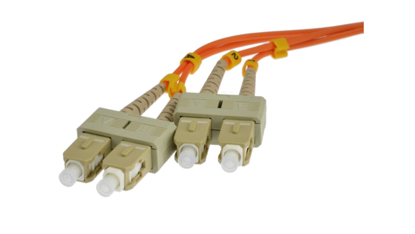 

Patchcord światłowodowy FO MM SC-SC duplex 50/125 OM2 1m NEKU