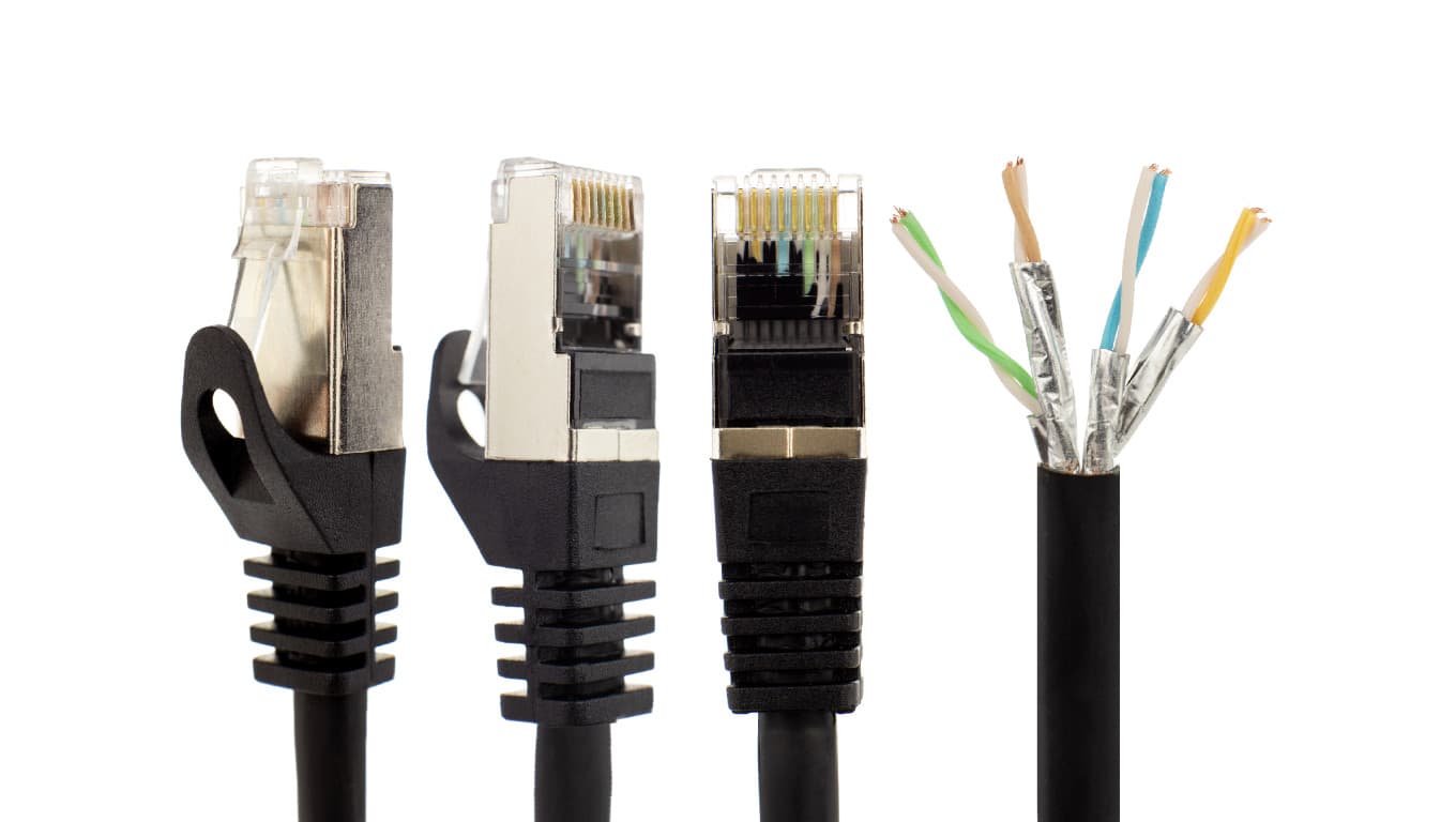 

Patchcord S/FTP kat.6A PiMF kabel sieciowy LAN 2x RJ45 PoE czarny 3m NEKU