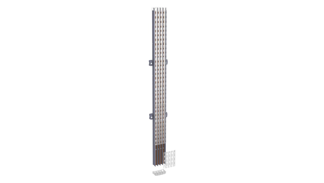 

PrismaSet Powerclip Szyny izolowane 4P 250A 1000mm LVS04122