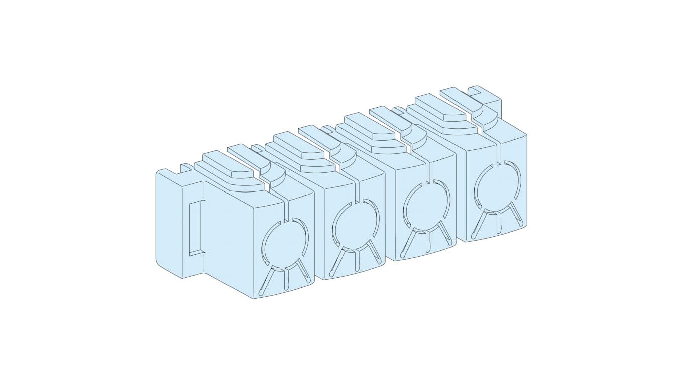

PrismaSet Zestaw osłon izolujących do szyn Powerclip LVS04150 /8szt./