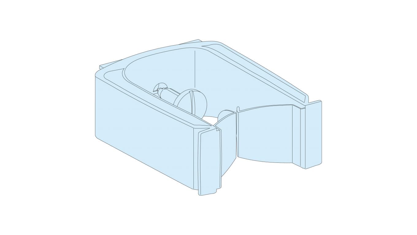 

PrismaSet Opaski kablowe pionowe (12szt.) LVS04262, 12szt.) lvs0426