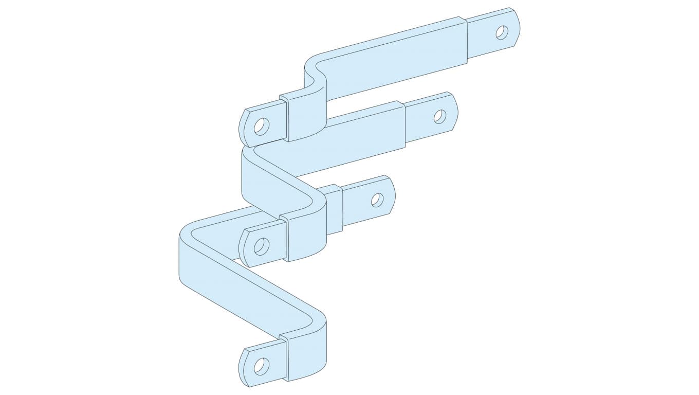 

PrismaSet Łącznik szyn 250A NSX250 3P LVS04423