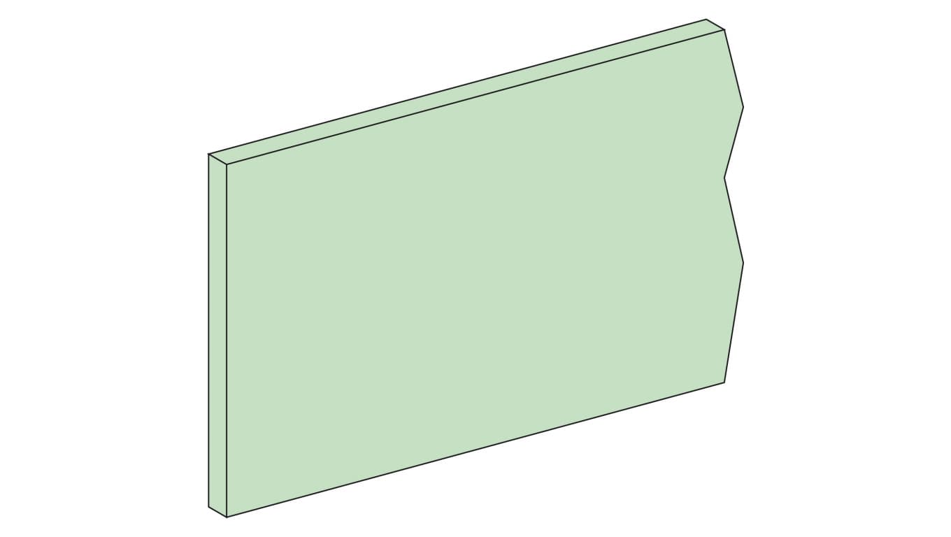 

PrismaSet Pozioma płaska szyna BS 120X10 L2000 LVS04552