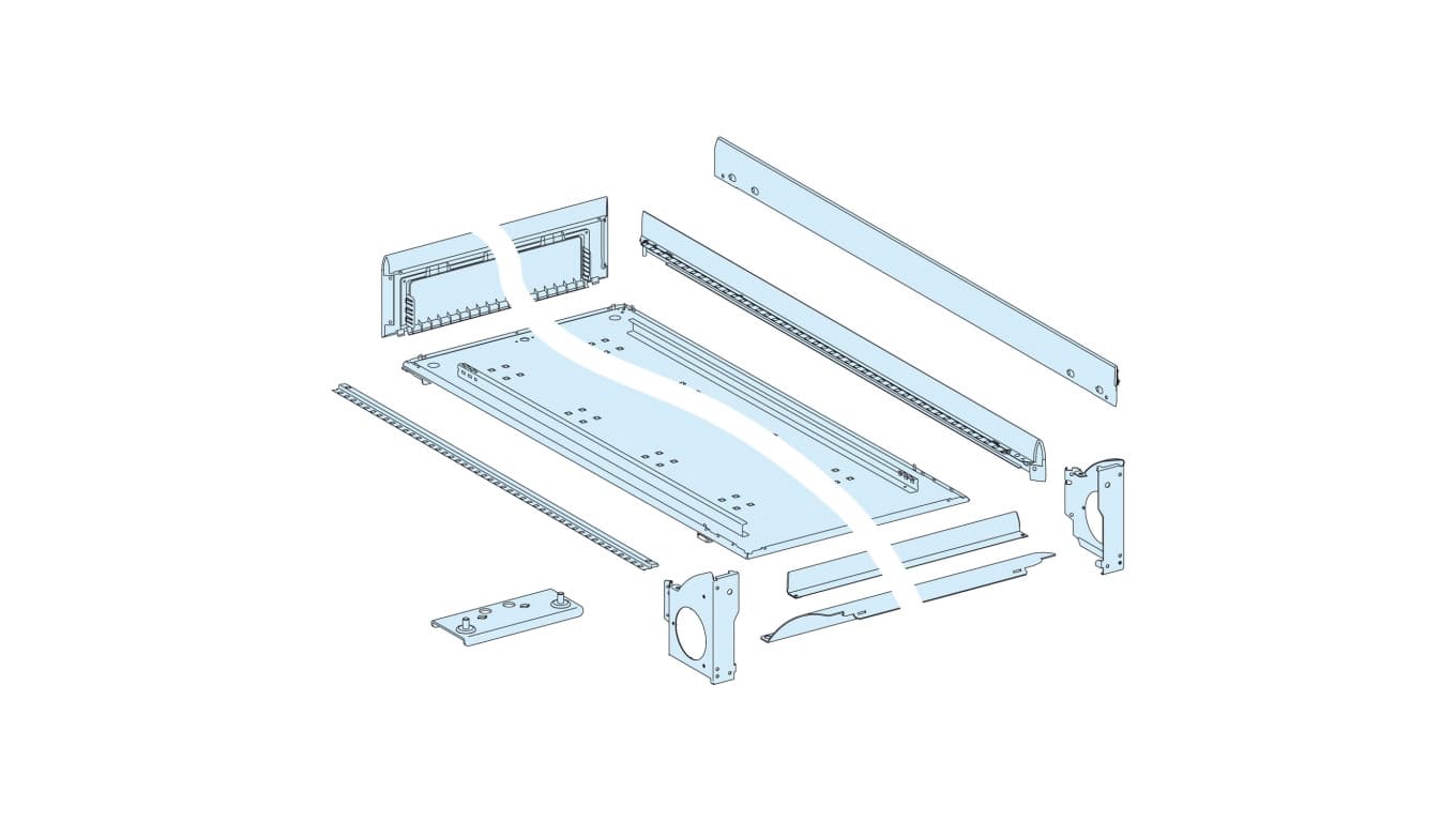 

PrismaSet Obudowa przedziału kablowego 1530x300x205mm IP30 LVS08272