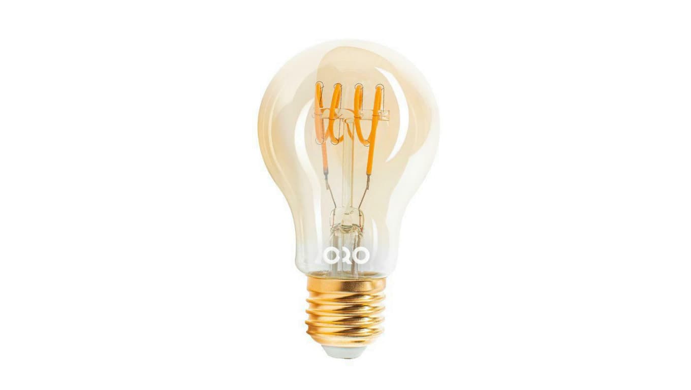 

Żarówka E27 A60 filament led 4W 2200K GOLDIE ściemnialna RETRO Vintage 200lm