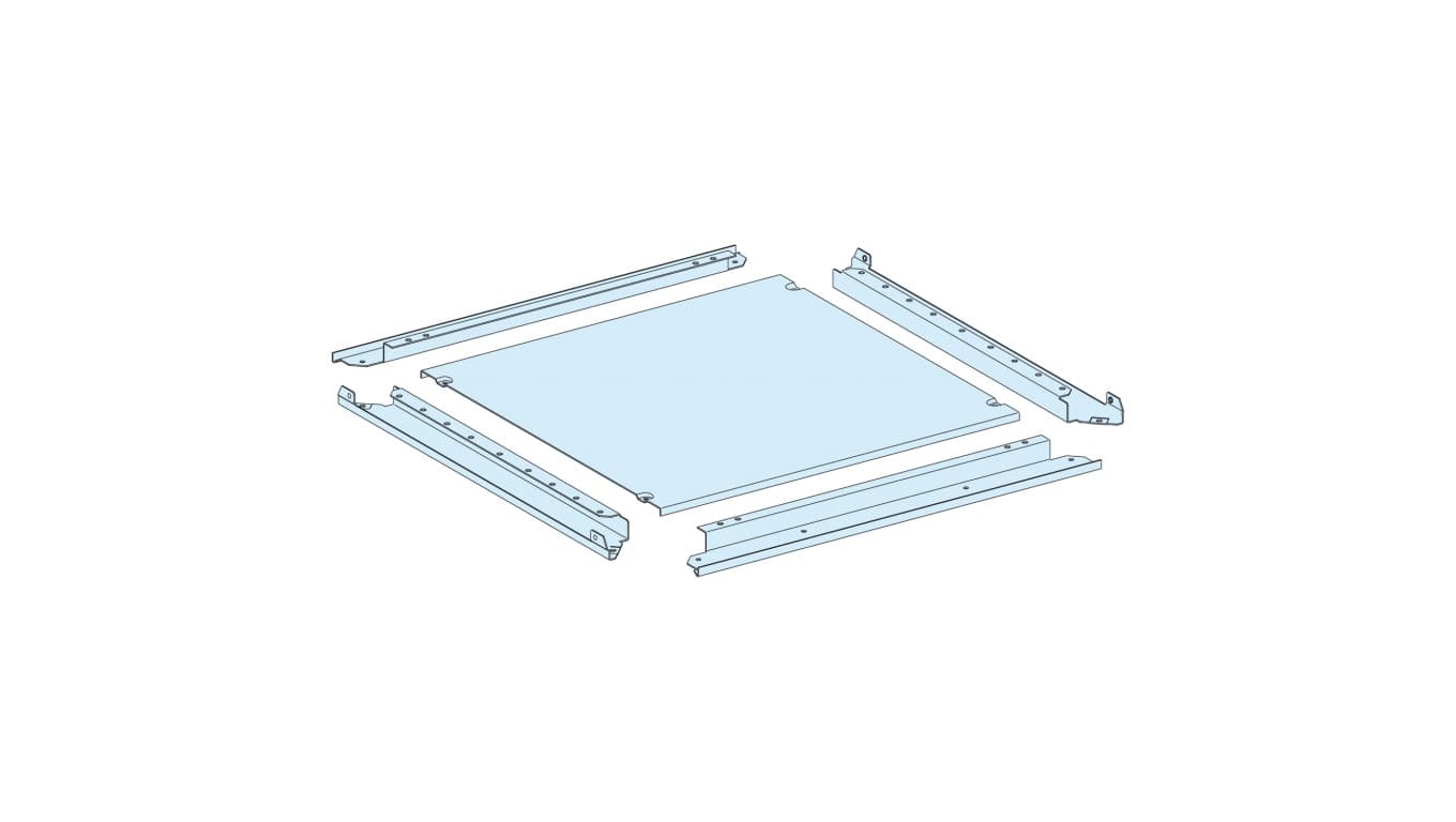 

PrismaSet Płyta dławicowa pełna 400x400mm, IP55 LVS08484