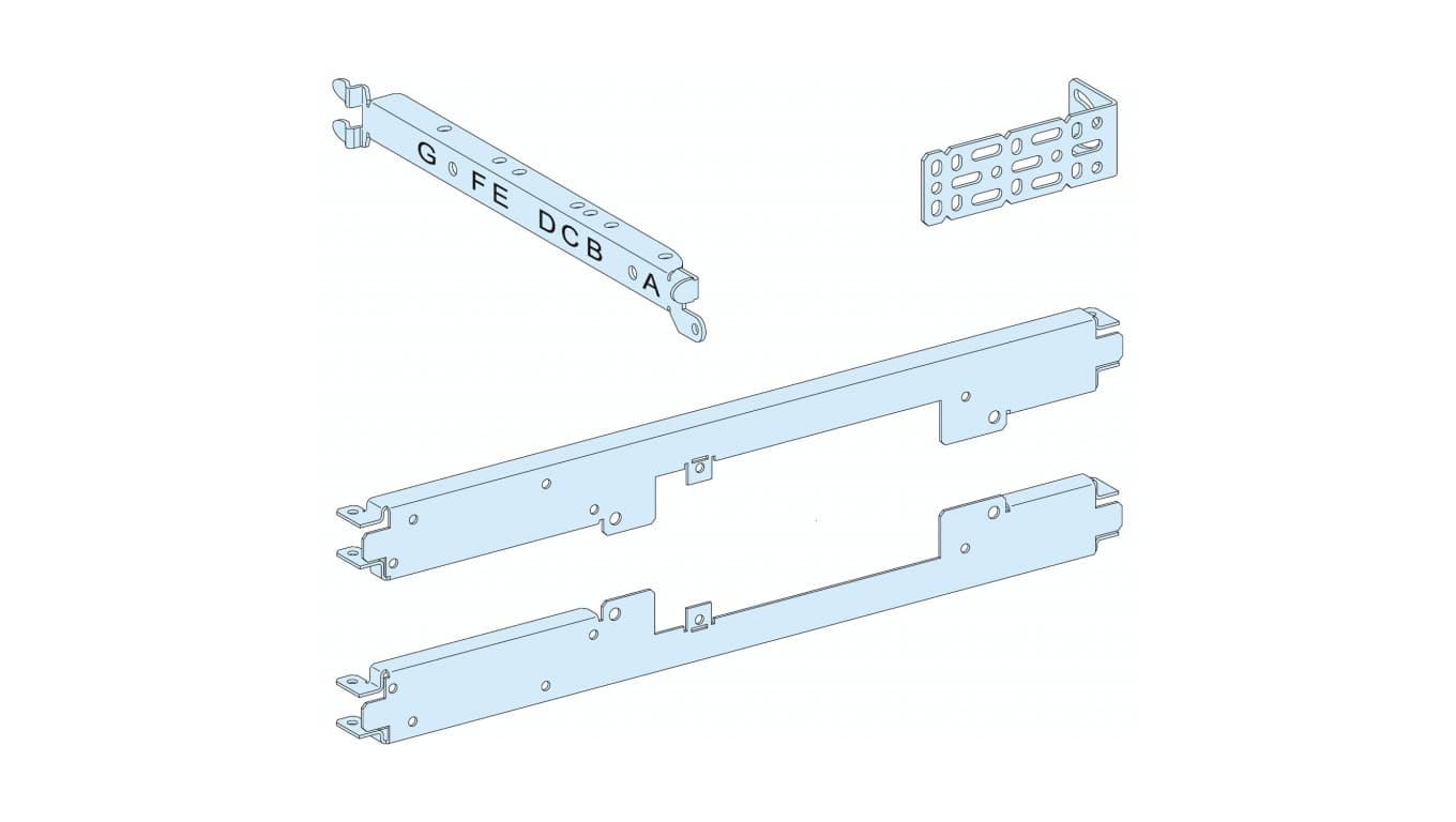 

PrismaSet Płyta montażowa stal NS250 napęd silnikowy Prisma LVS03417