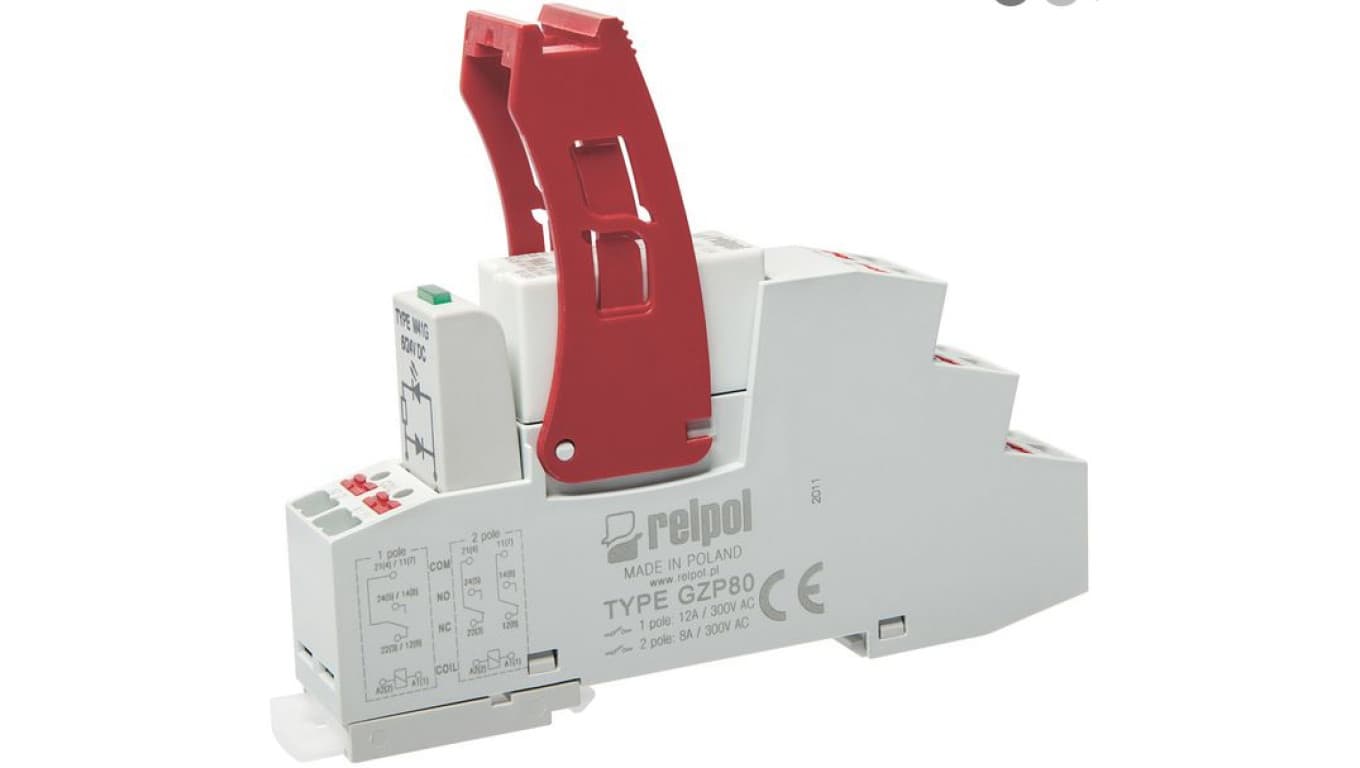 

Przekaźnik Interfejsowy Push-in 2P 230VAC 8A AgNi PI84-230AC-M93G-PS-2012 864835