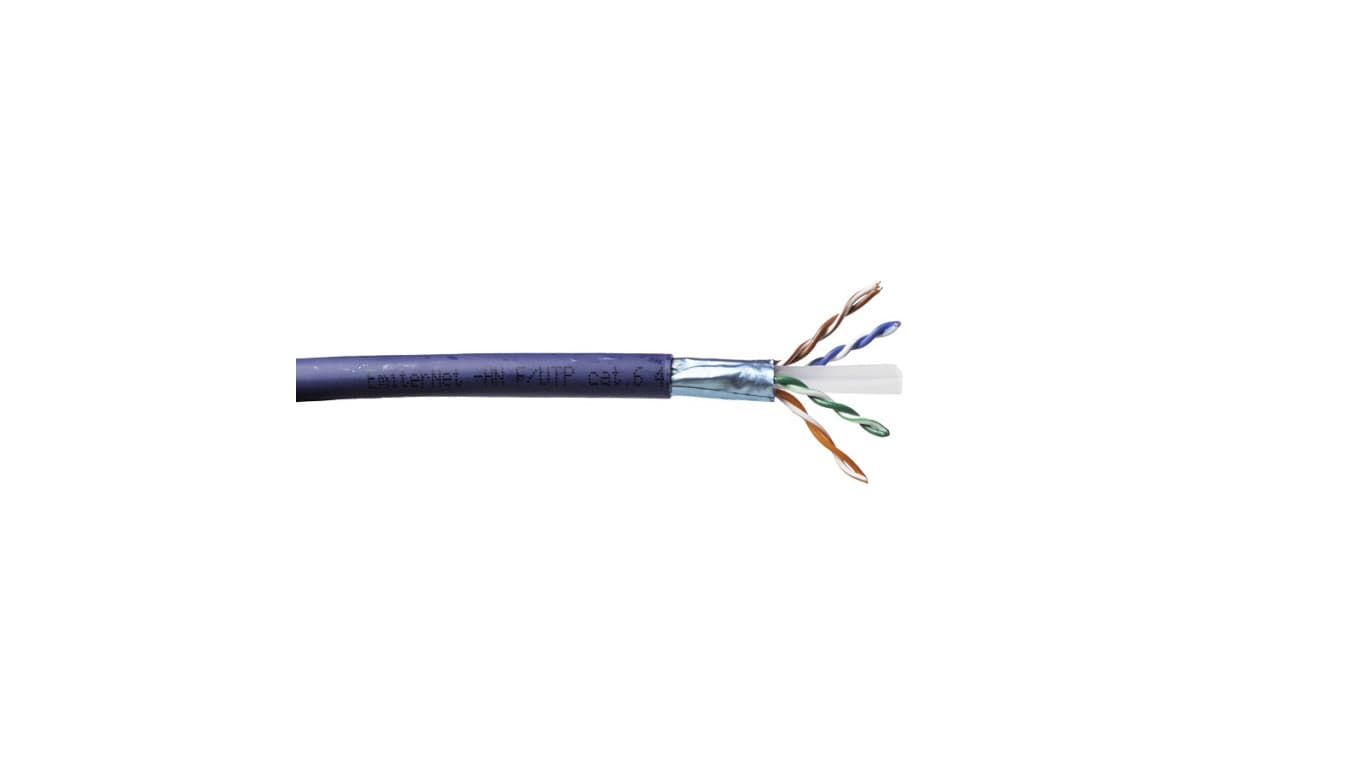 

Kabel Emiter Net FTP (F/UTP) kat.6 450MHz drut 4x2x23AWG LSZH-FR K/EMITERNET-FTP6LS0H /500m/